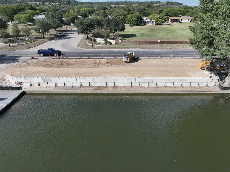 Kerr County flood search, recovery, clean up and crane pad project