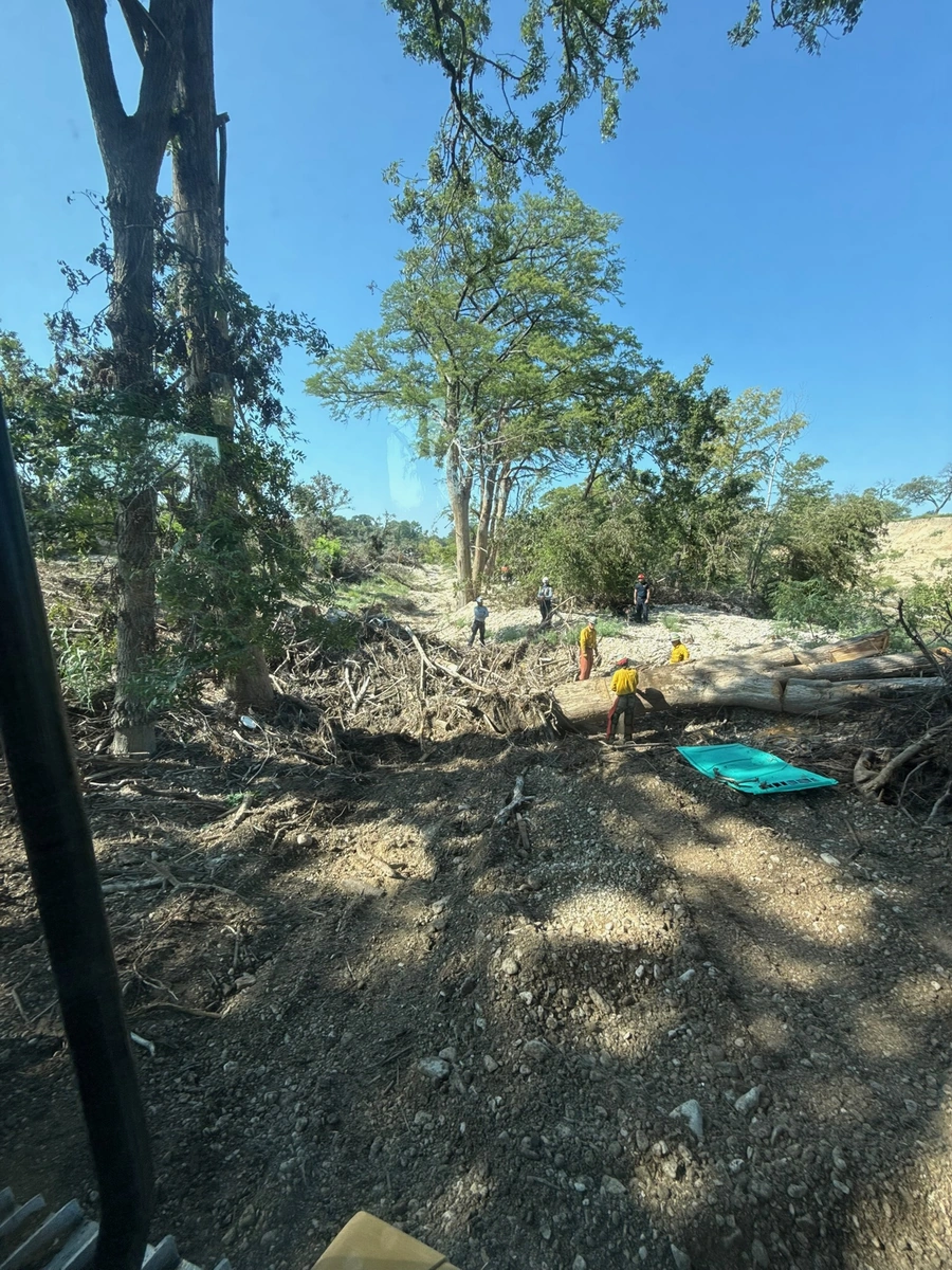 Live Example of Kerr County Search and Recovery Work