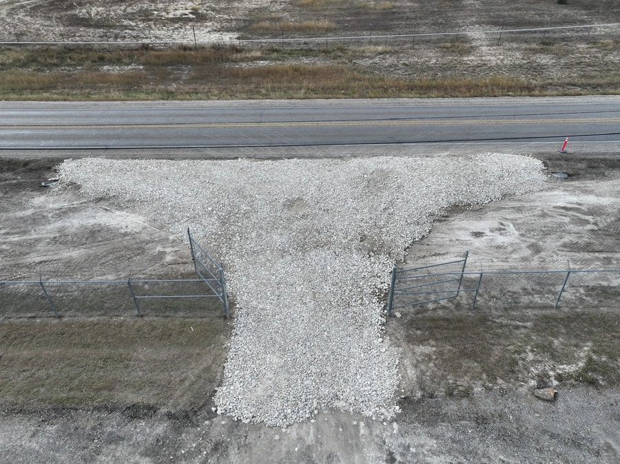 Nimitz Lake Crane Pad Project Work Site