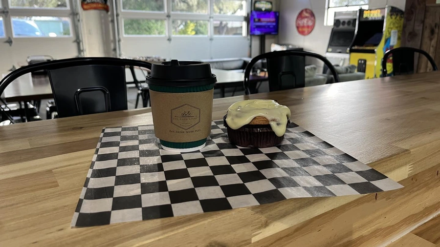 Coffee and pastry selections