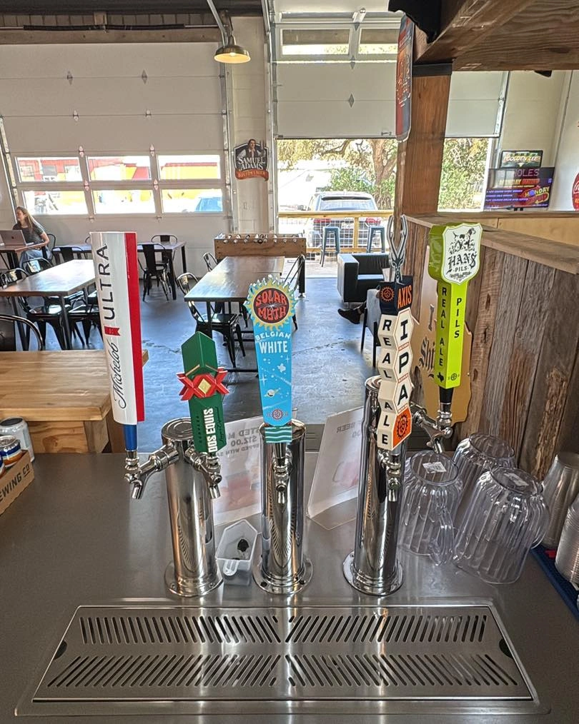 Our tap selection