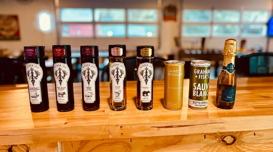 Our wine selection
