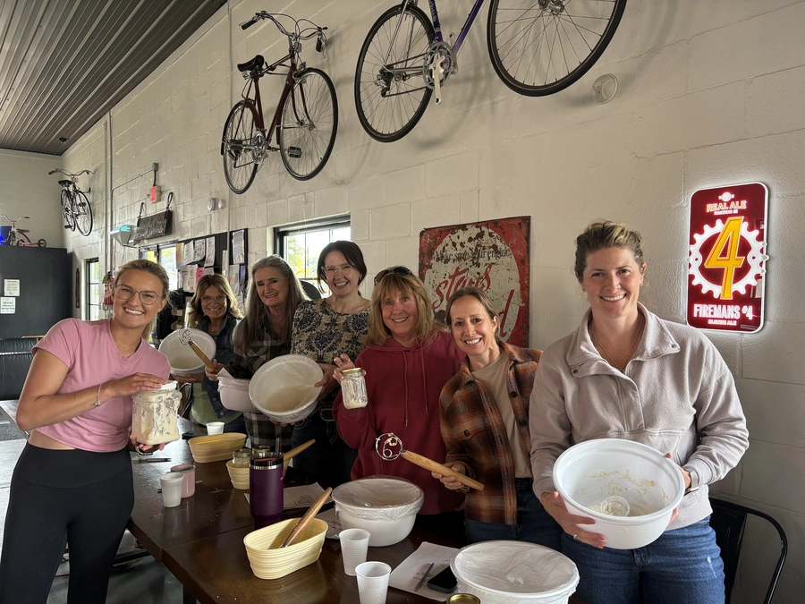 Sourdough baking class