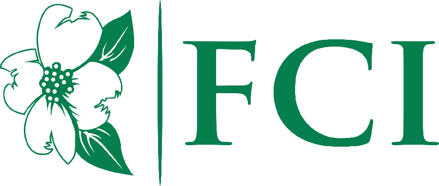Green FCI Logo with a transparent background