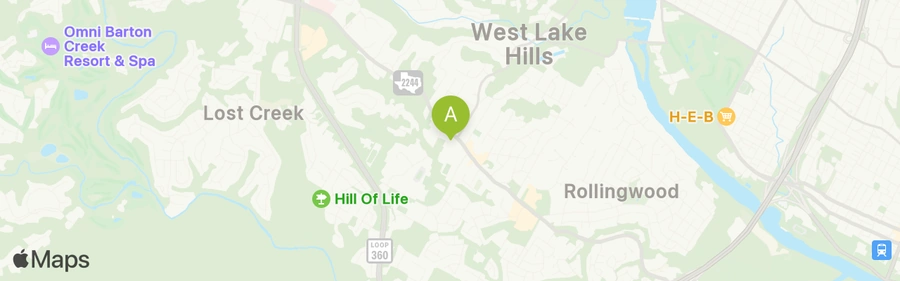 Map of 3939 RM-2244,Ste B-3A,West Lake Hills, TX 78746,United States