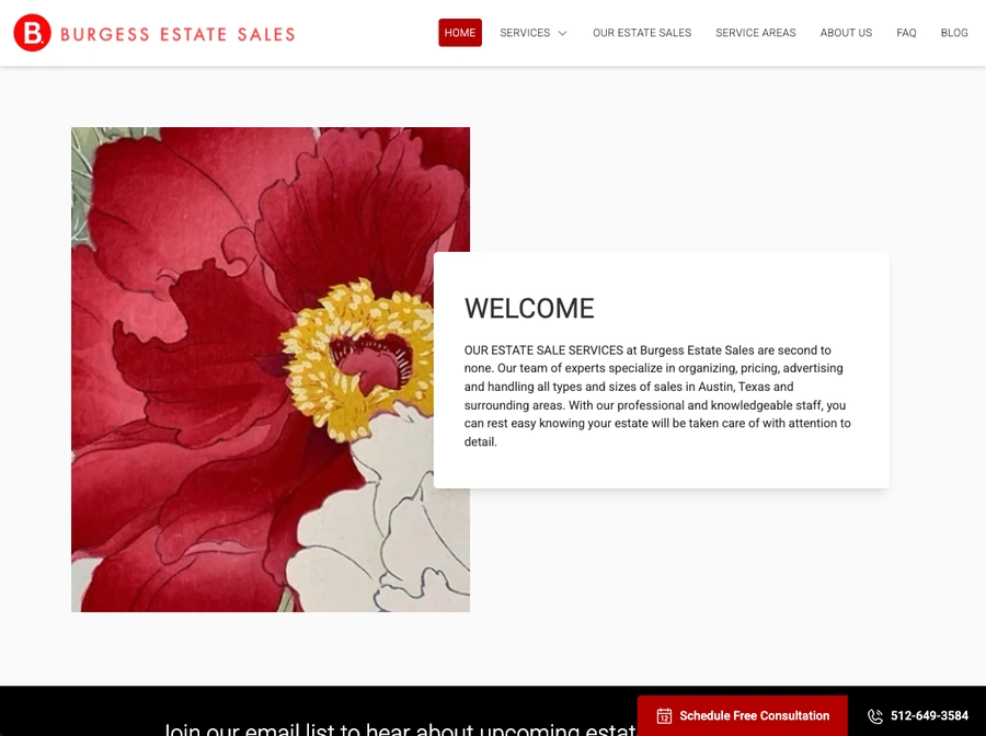 Burgess Estate Sales