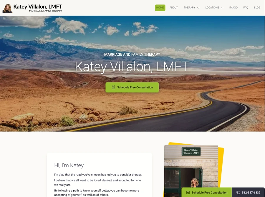 Katey Villalon, LMFT Marriage & Family Therapy