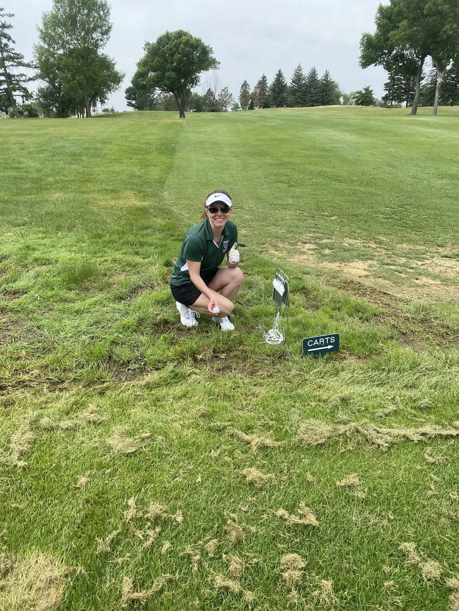 Maverick Law Group staff at golf tournament