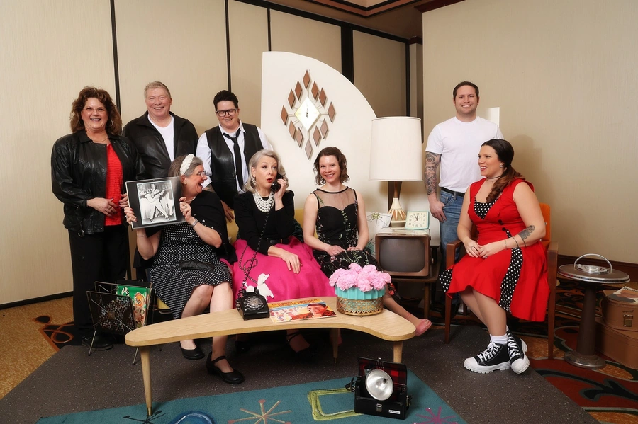 Community members at a health gala supporting local outreach programs