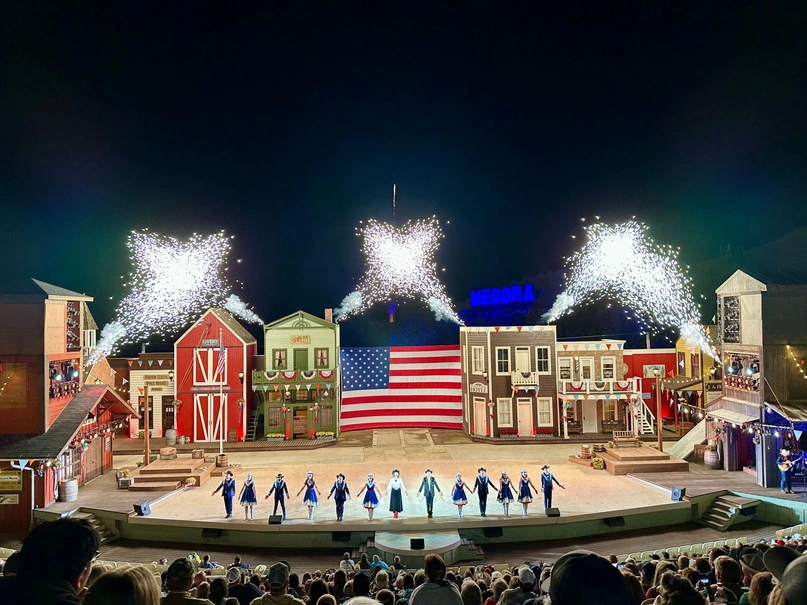 Fireworks over the Medora Musical