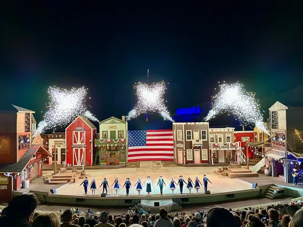 Fireworks over the Medora Musical