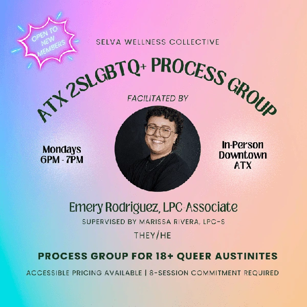 ATX 2SLGBTQ+ Process Group Flyer