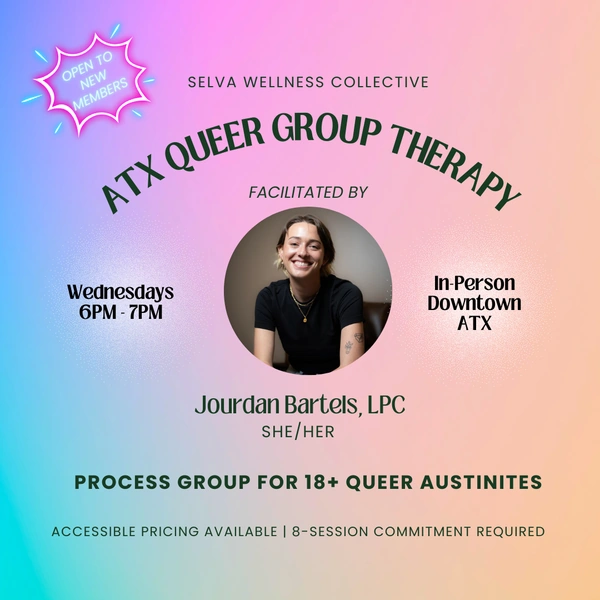 ATX Queer Group Therapy Poster