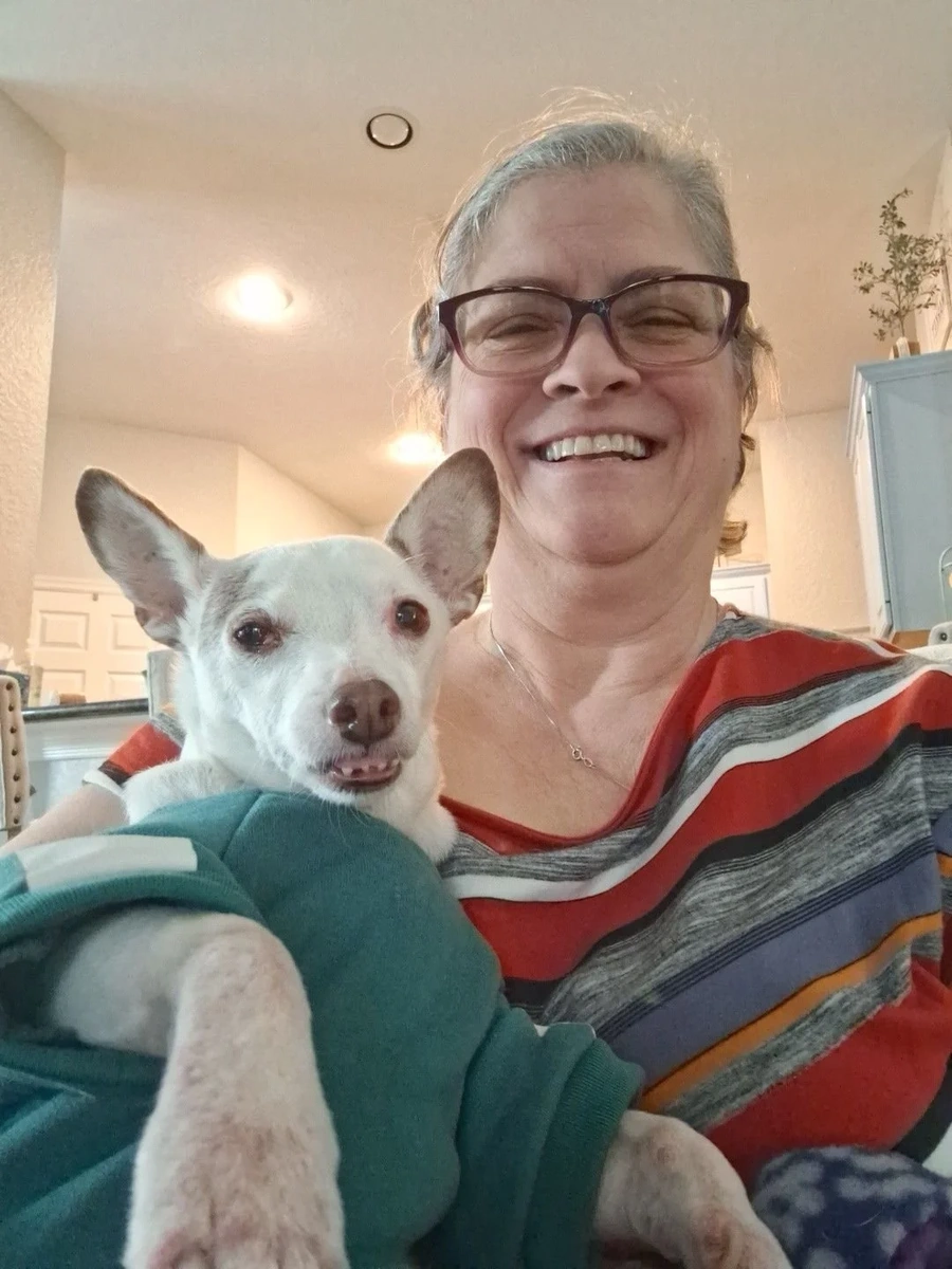 Diana and her Jack Russel Terrier Jack
