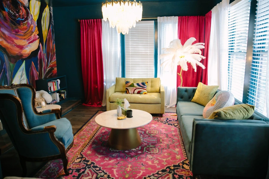 Therapy room at Selva Wellness Collective