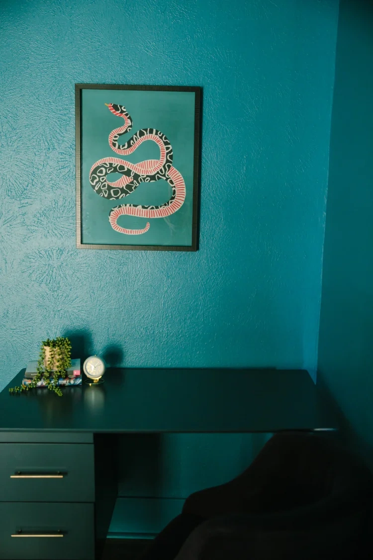 Selva's green therapy room