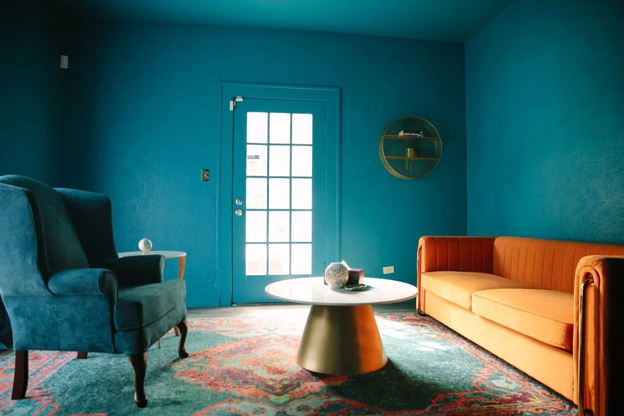 Selva's green therapy room