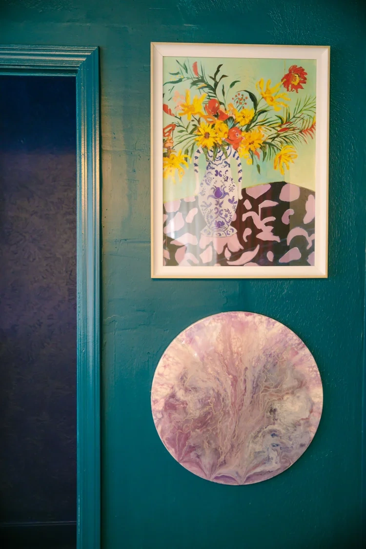 Paintings on wall