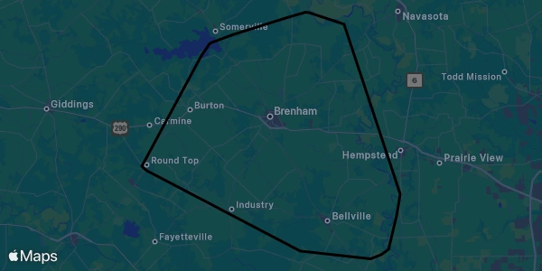 Map of all locations