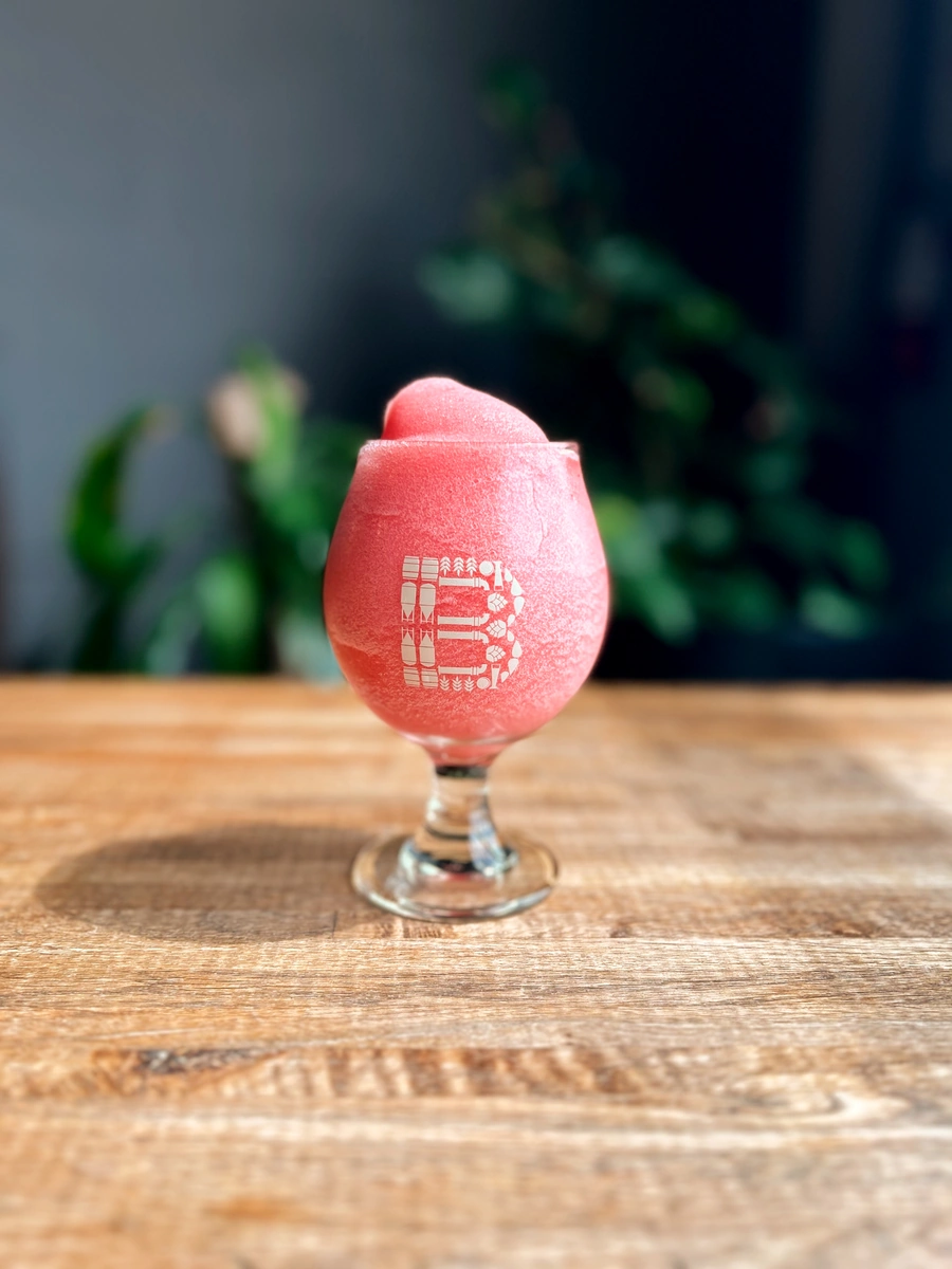 Frozen Cocktail in a Brewtorium glass