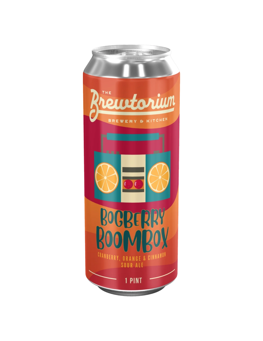 Can of Bogberry Craft Beer