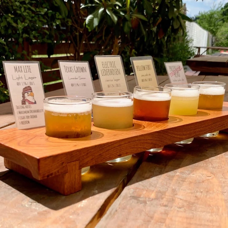 Brewtorium beer flight