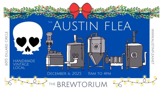 Holiday Flea Market at the Brewtorium flyer