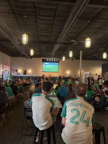 Austin FC Los Verdes watch party