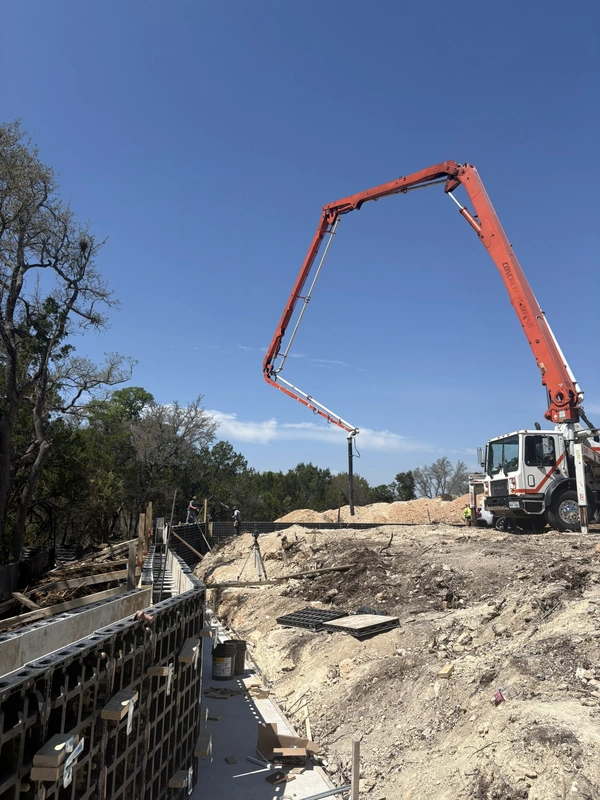 True Concrete and Steel performing Grading and Excavation services