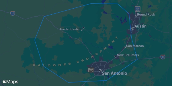 Map of all locations