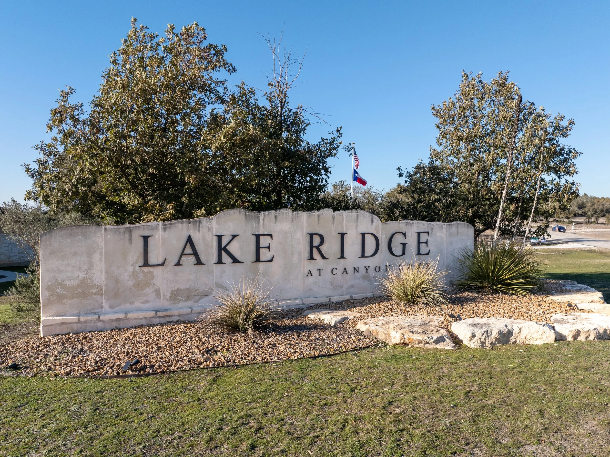 Entrance to Lake Ridge at Canyon Lake