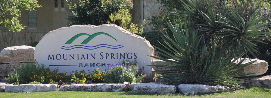 Mountain Springs Ranch community entrance