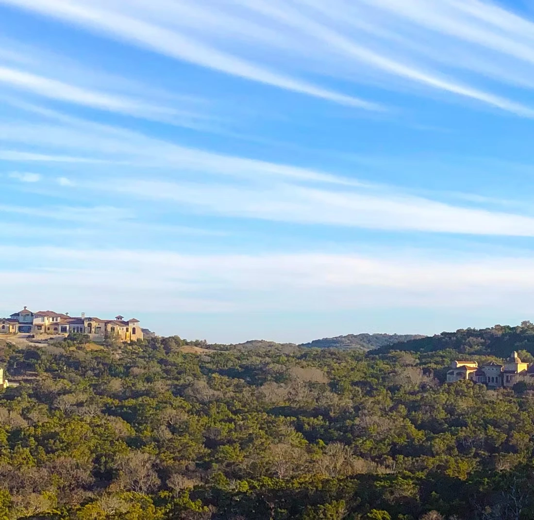 Pecan Springs Community hills