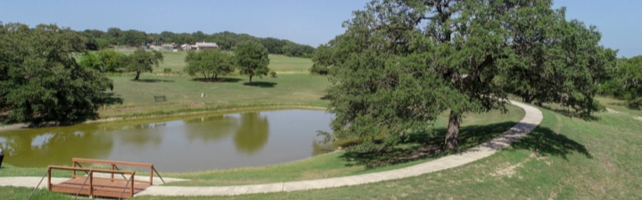 Path along the river in River Chase